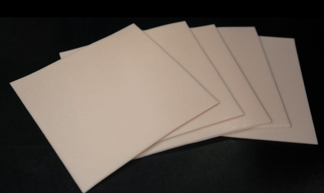 ReelSkin Synthetic Tattoo Practice Skin ReelSquares Package of 5