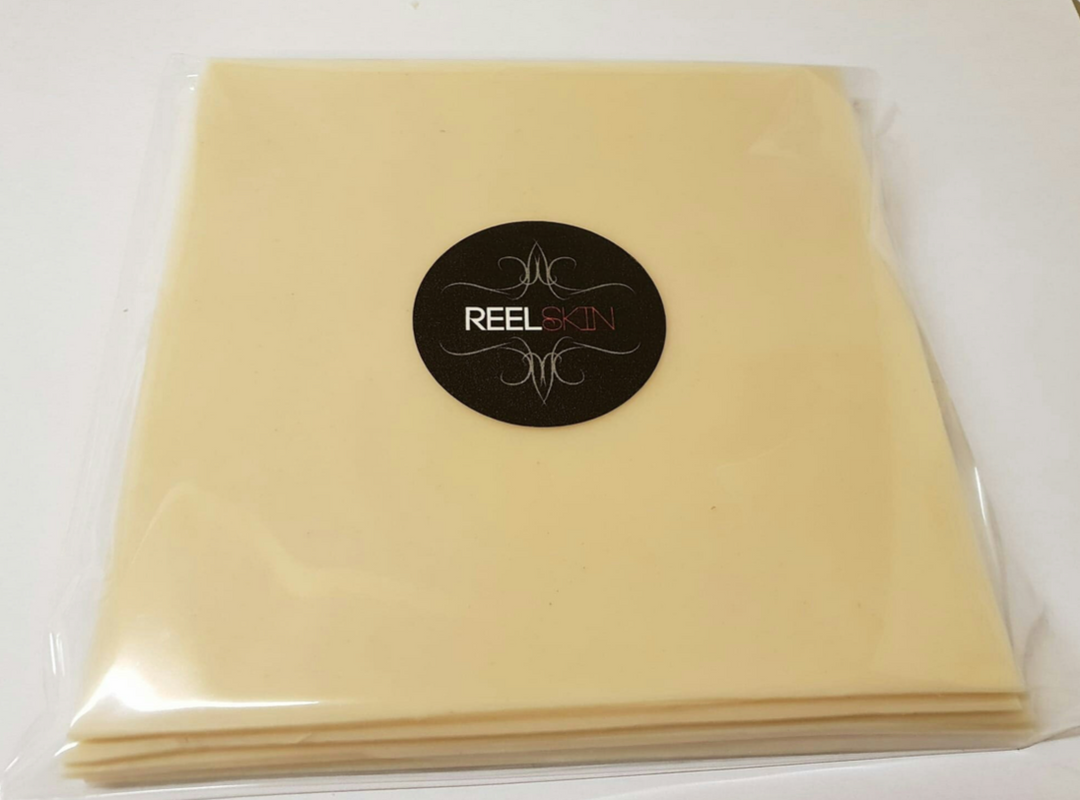 ReelSkin Synthetic Tattoo Practice Skin ReelSquares Package of 5